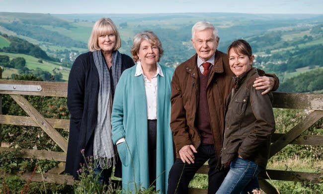 Sarah Lancashire, Anne Reid, Derek Jacobi and Nicola Walker