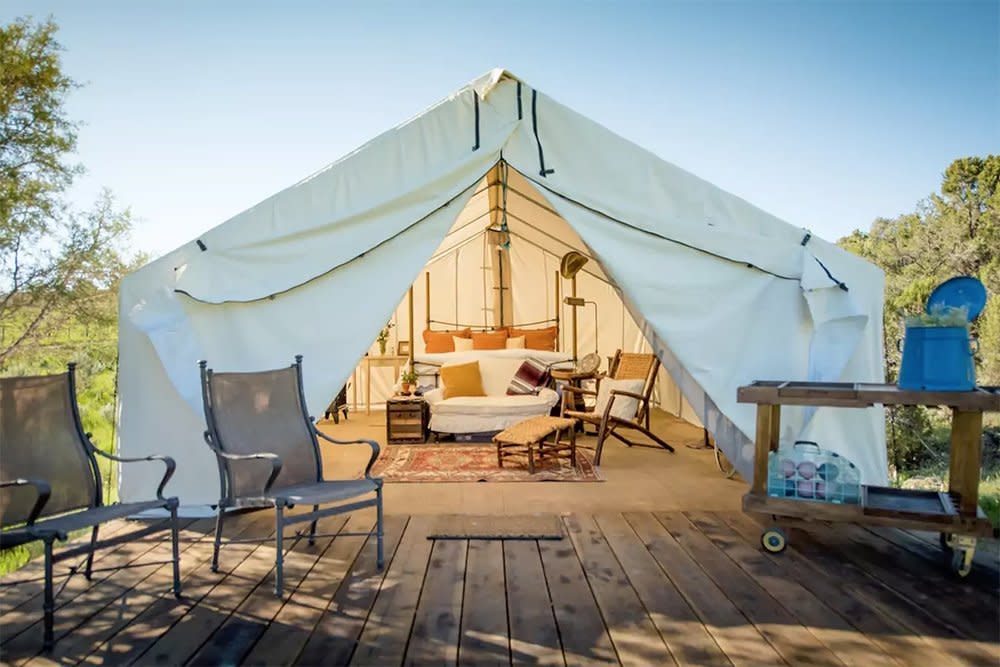 'Glamping' Tent Retreat in Carbondale, Colorado