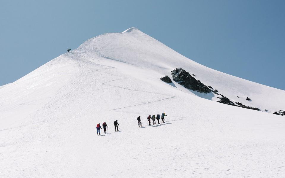 This is the roof of the Alps – a wild place with what appears to be a steady stream of ants crawling over it from May to October - Nicolas Blandin