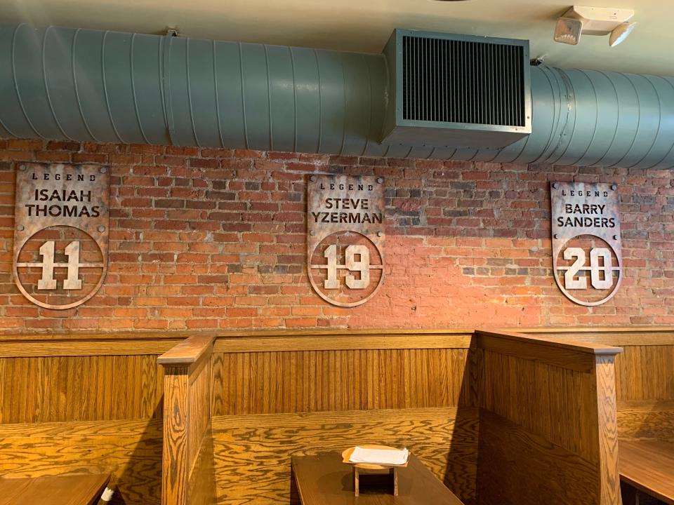 PizzaPapalis pays tribute to Detroit sports legends in redesign.