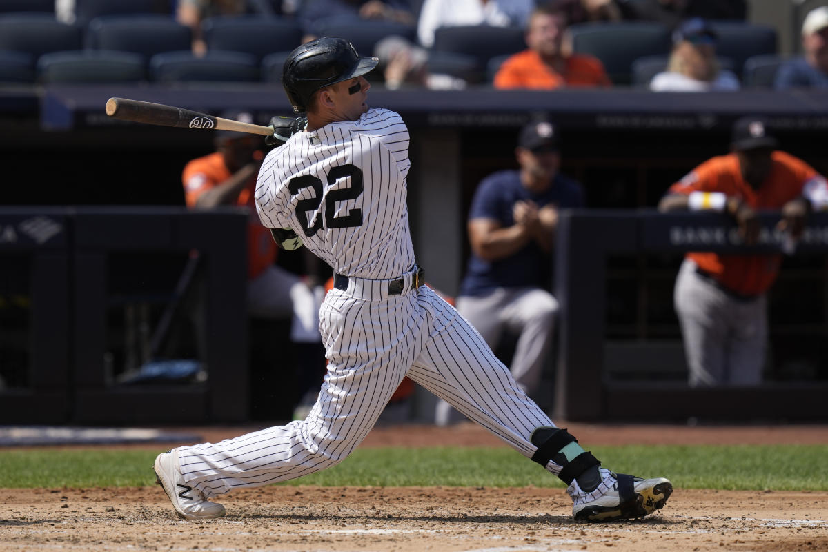 Yankees place Harrison Bader on 10-day IL but get Gold Glove