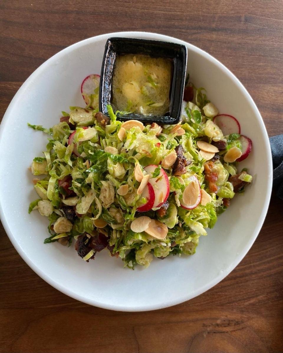 Brussels sprout salad at City & State in Oklahoma City.