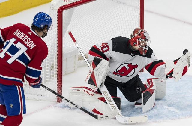 Jack Hughes' three-point night leads Devils over Canadiens 4-2 in