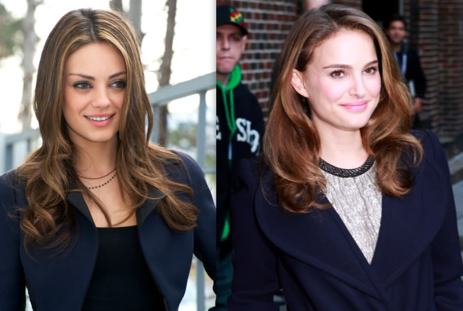 Mila and Natalie with wavy, sunkissed hair