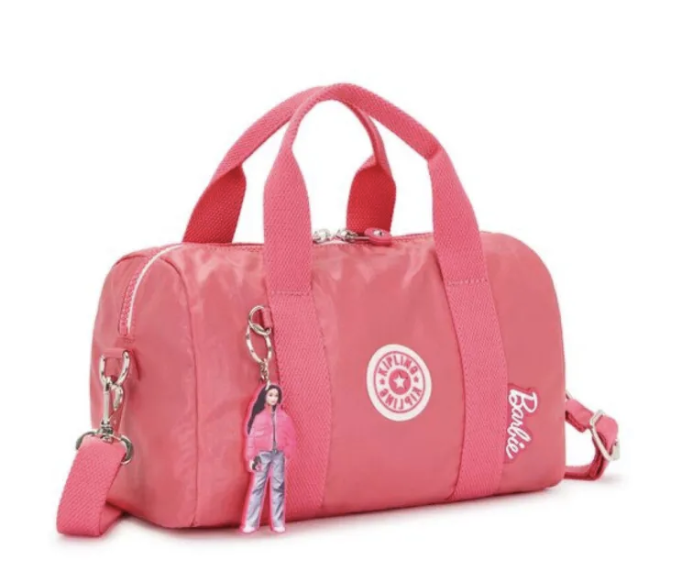 Barbie x Kipling Bina M Lively Pink Shoulder Bag. (PHOTO: Lazada)