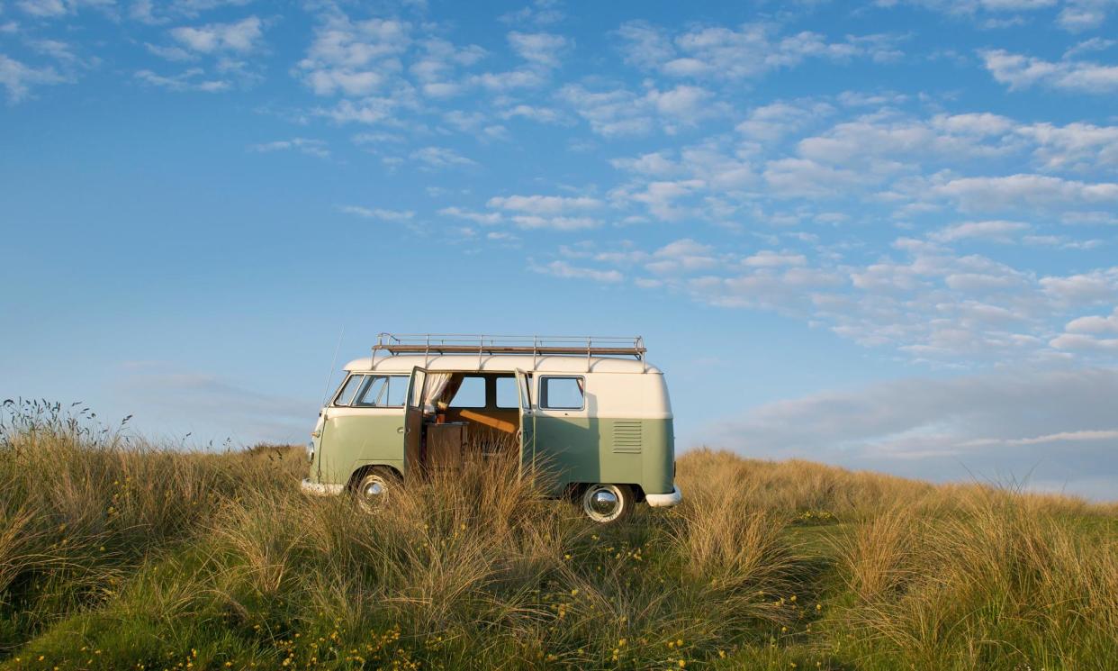 <span>VW campervans ‘give flexibility and easier access to remote areas’.</span><span>Photograph: Robert Reader/Getty Images</span>