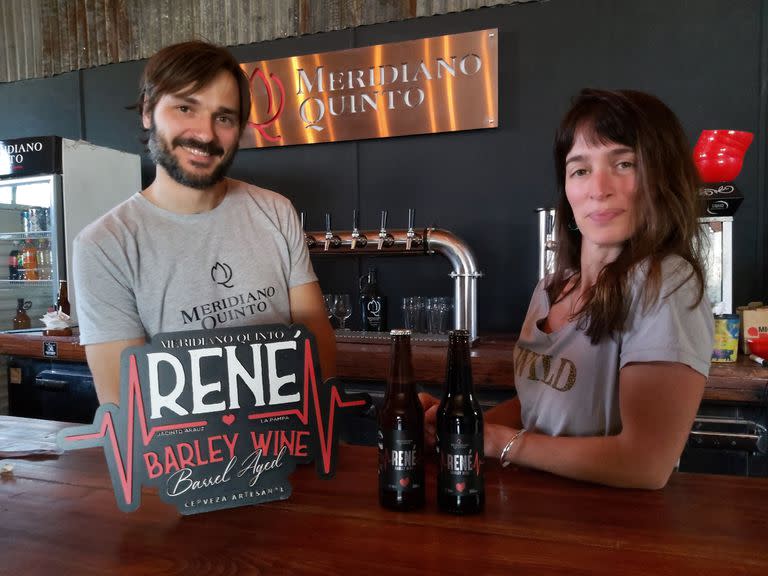 Fernando Hernández y Patricia Giaconi, con su producto estrella