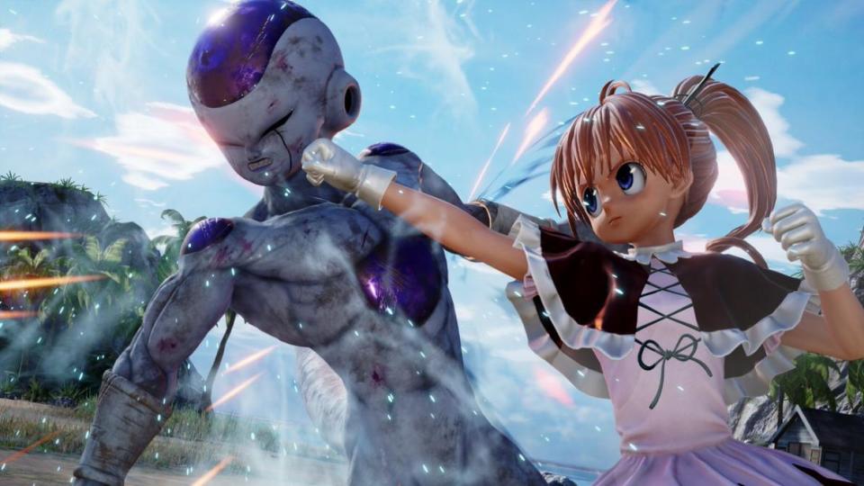 Checa las capturas de Biscuit en <em>Jump Force</em>