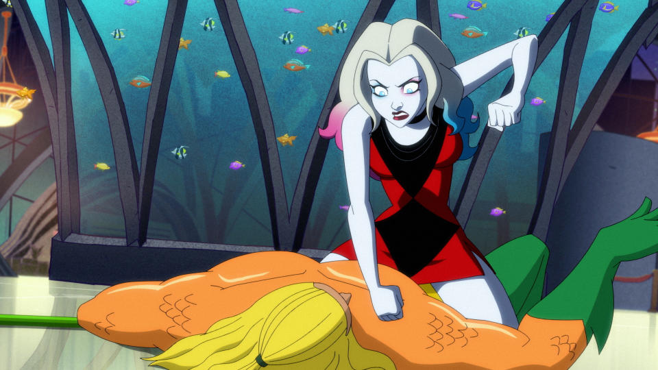 Kaley Cuoco voices Harley Quinn in the cult HBO Max animated series (Photo: WarnerMedia)