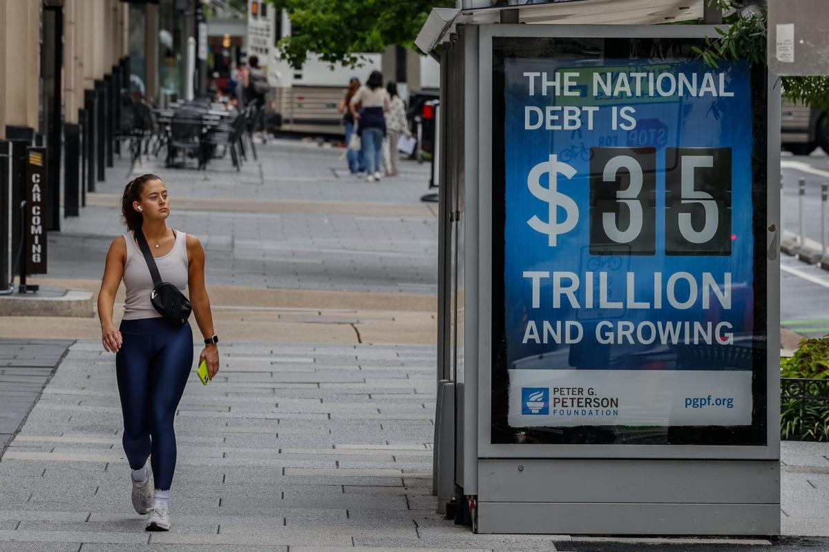 U.S. debt is so massive, interest costs alone are now  billion a day