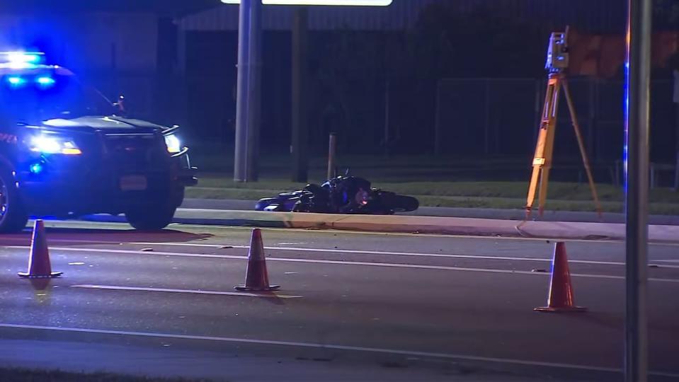 Troopers shut down a stretch of Goldenrod Road early Friday.