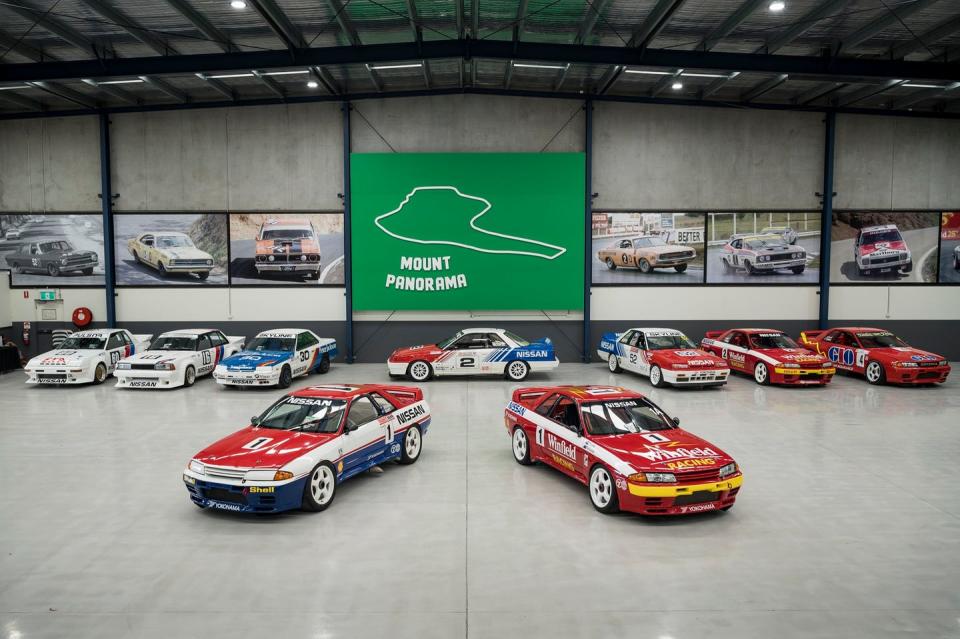 Nissan celebrated at the Gibson Motorsport reunion