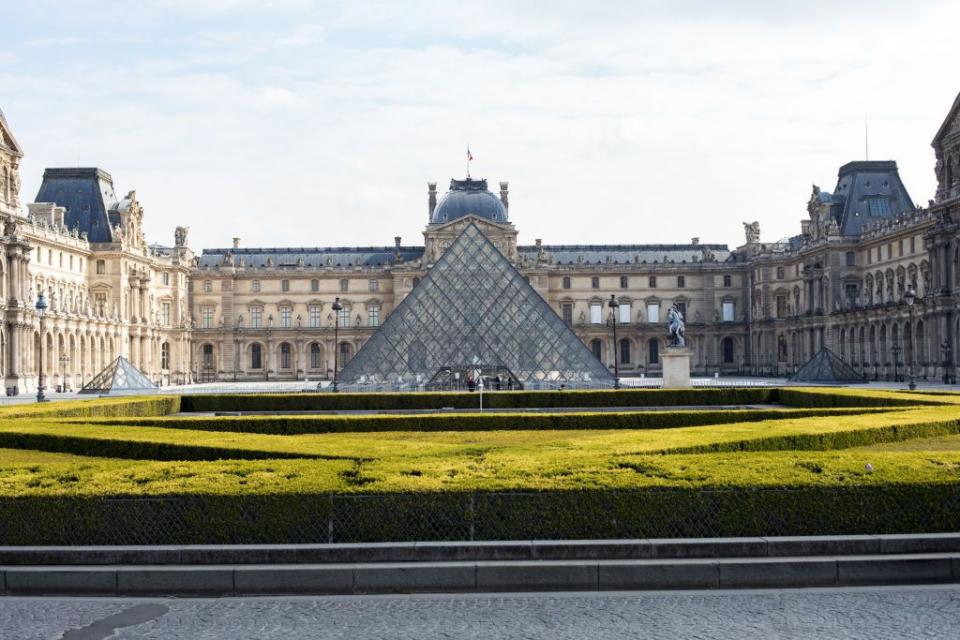 3) The Louvre, Paris