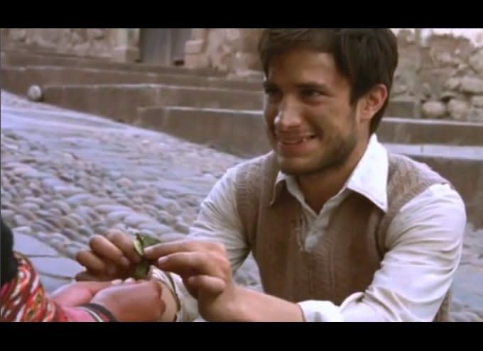 In Brazilian director Walter Salles' 2004 biopic, "The Motorcycle Diaries," Mexican actor Gael Garcia Bernal played Marxist revolutionary Che Guevara.     The "Y Tu Mama Tambien" actor brought intelligence and heart to the role of an idealistic young man whose worldview was forever changed by the human suffering he witnsseed as he traveled across South America by motorcycle.   