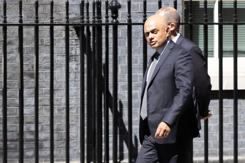 Secretary of State for Health and Social Care Sajid Javid (James Manning/PA) (PA Wire)