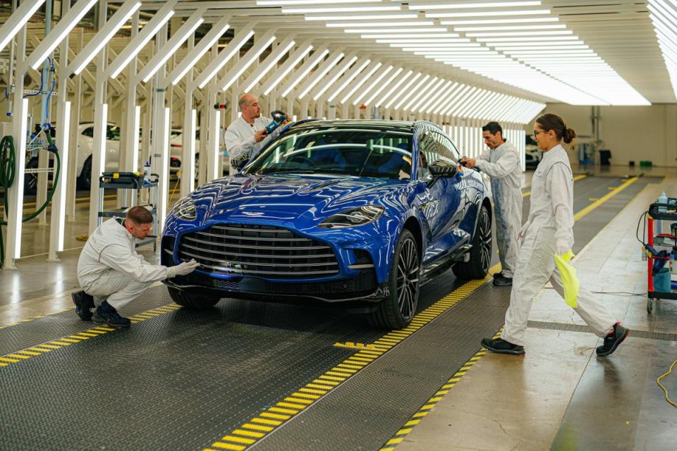 Aston Martin said the new funding will be used to pay down its debts and to improve the firm’s liquidity (PA) (PA Wire)