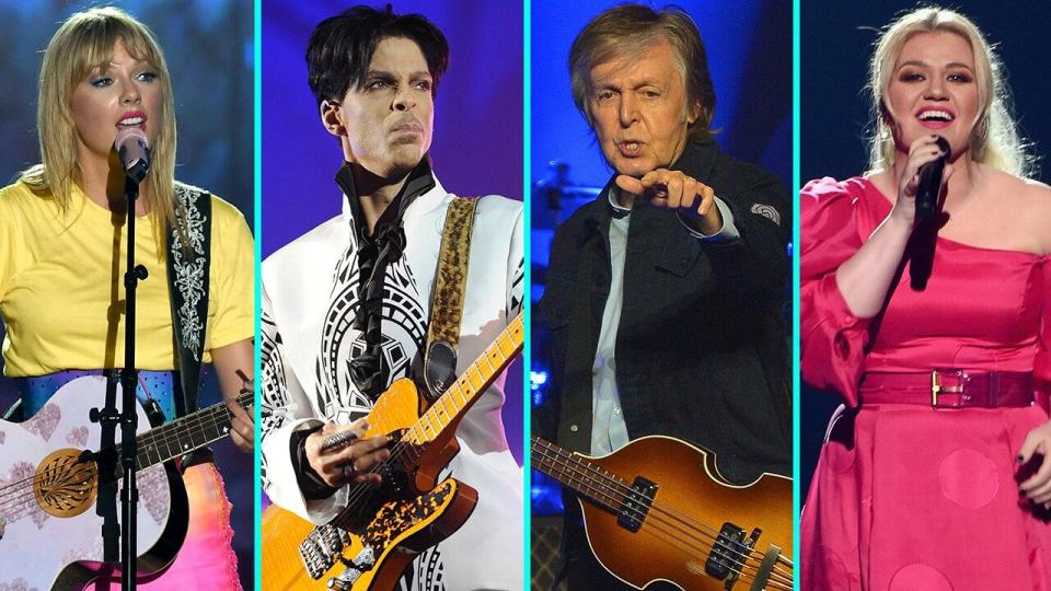 From Prince to The Beatles, ET breaks down other artists and groups who have battled with their labels.