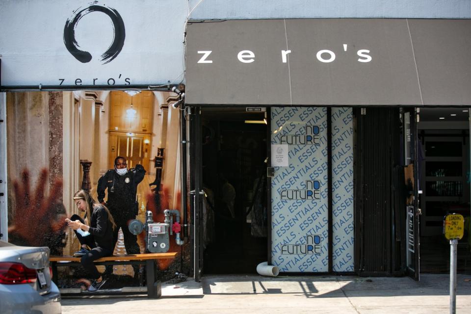 Zero's store.