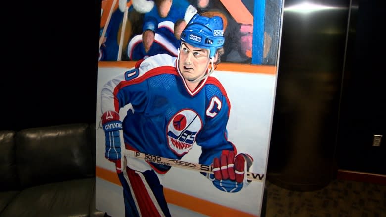 Homeless to Hall of Fame: Artist commissioned to paint Winnipeg Jets portraits