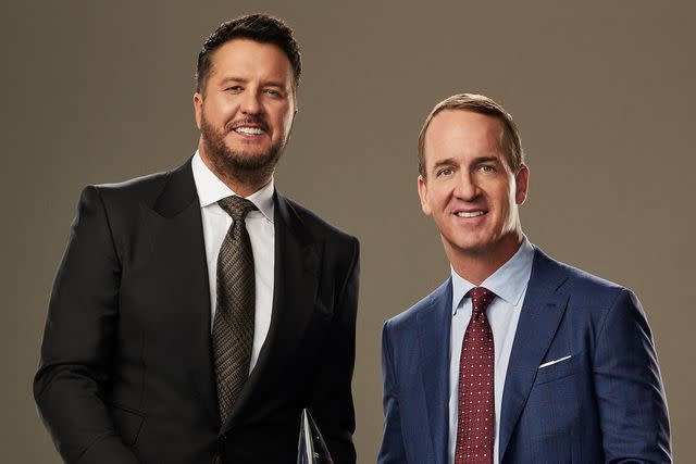 Disney/Art Streiber Luke Bryan and Peyton Manning