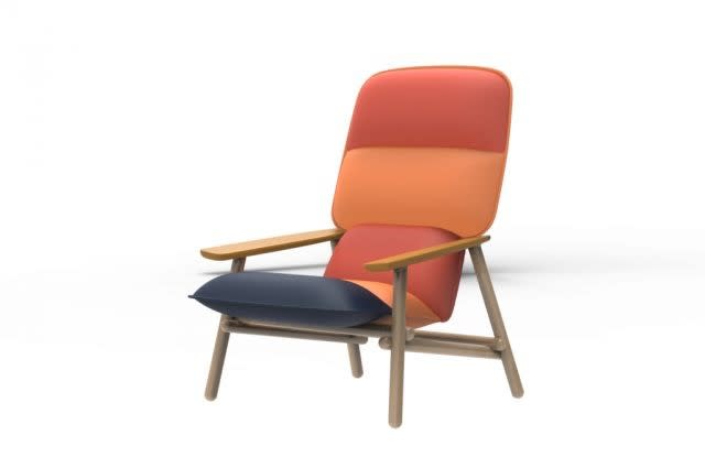 The Lilo armchair by Patricia Urquiola for Moroso