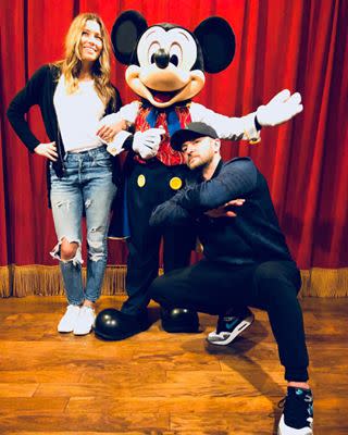 Justin Timberlake Relives His Mickey Mouse Club Days With Jessica Biel