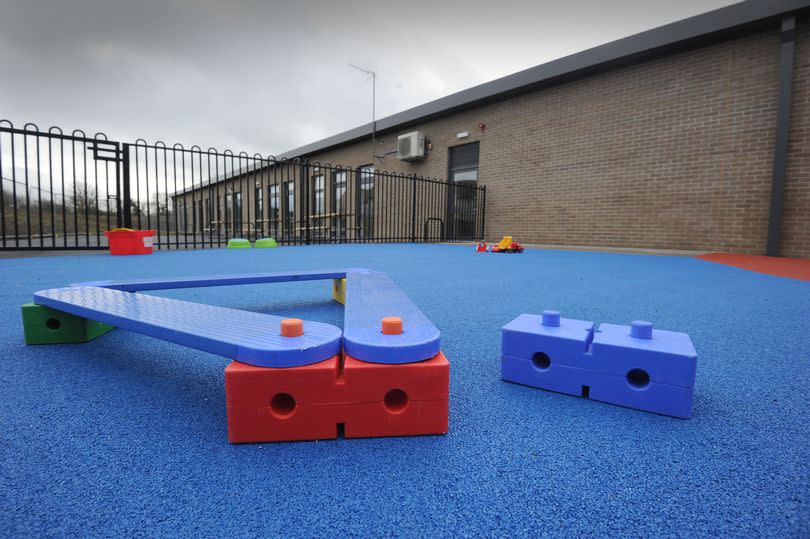 The outdoor area at Tarbolton ELC