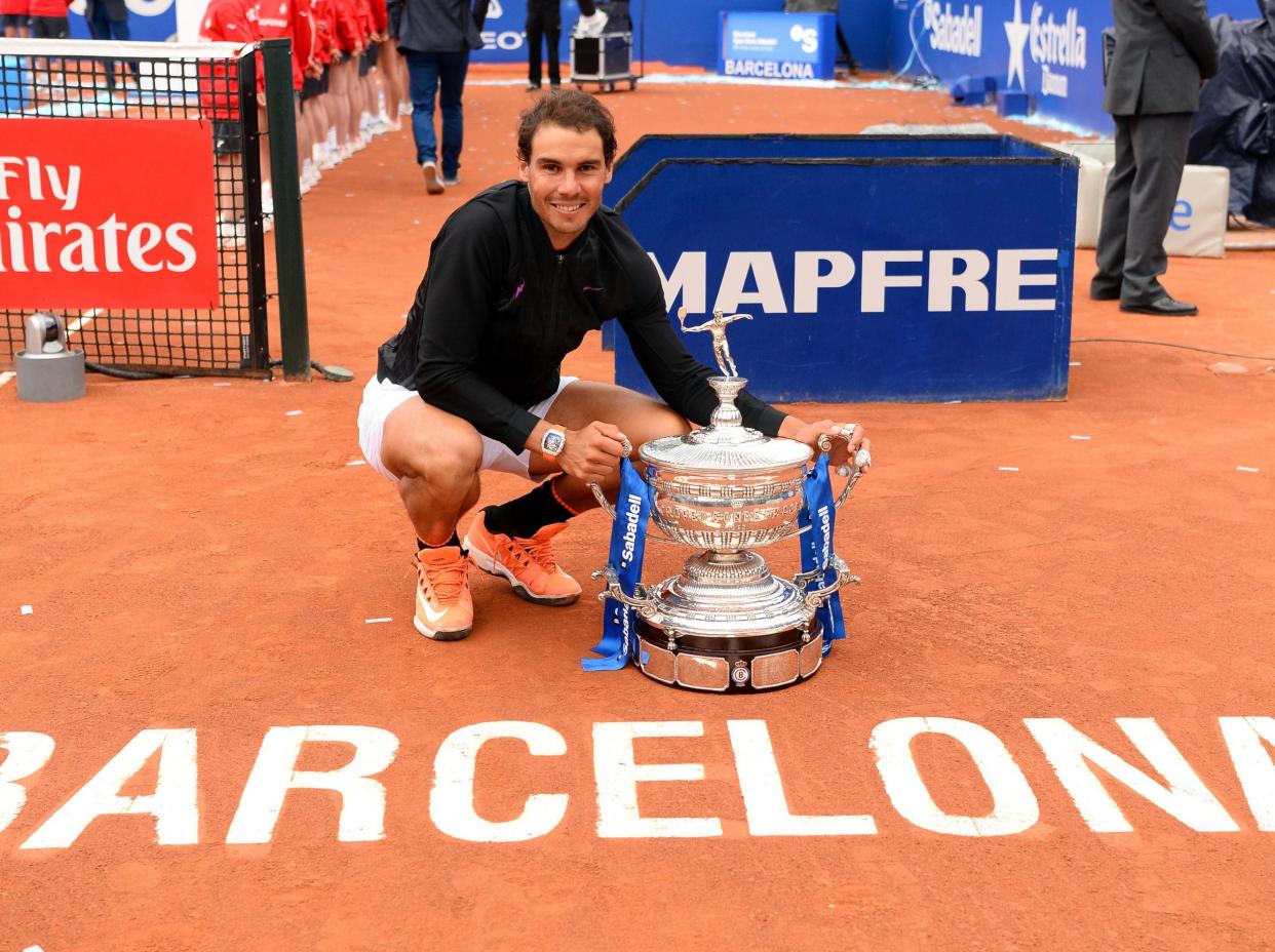 Nadal has won the Barcelona Open a record ten times: Getty