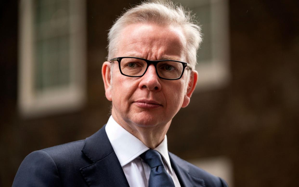 Michael Gove announced the arrival of the ventilators from China at the start of this month - Shutterstock