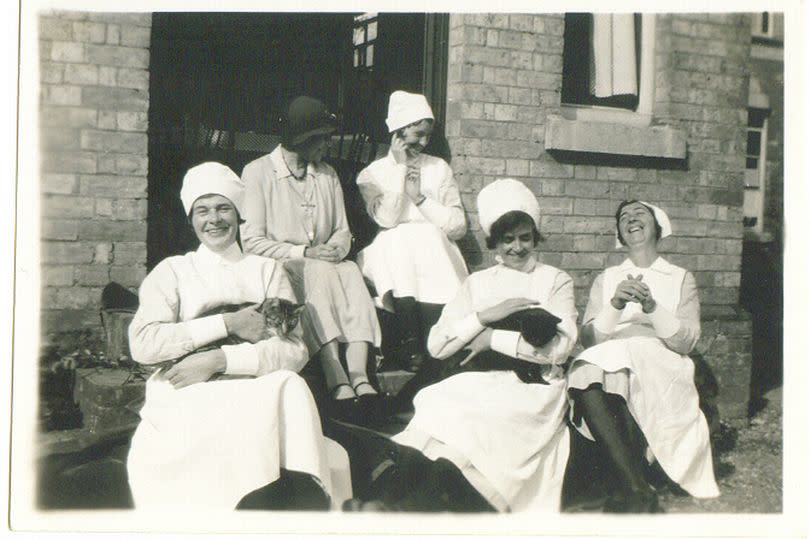 Nurses at Papworth in the 1920s