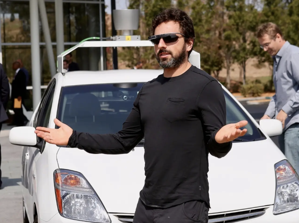 Sergey Brin steht auf Extremsportarten. - Copyright: Justin Sullivan/Getty Images