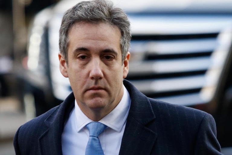 Michael Cohen sentencing: Trump’s former lawyer ‘to state publicly all he knows about president’