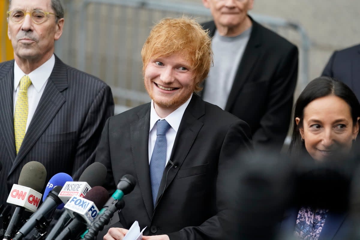 ED SHEERAN-DEMANDA PLAGIO (AP)