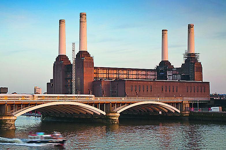 Battersea Power Station before its multi-billion pound development (Getty Images)