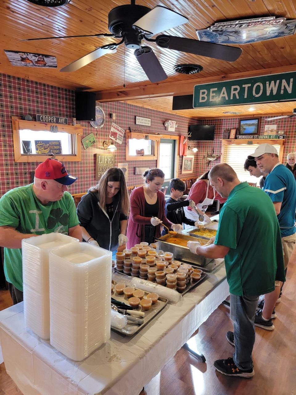 Act-N-Do volunteers provide Thanksgiving Day dinners to families in the Addison, Corning and North Pennsylvania areas