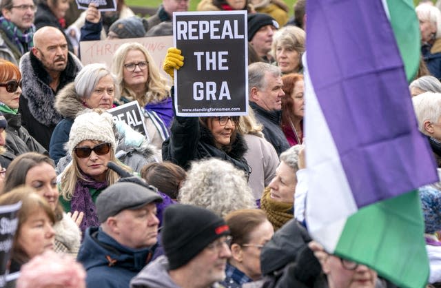 Let Women Speak rally