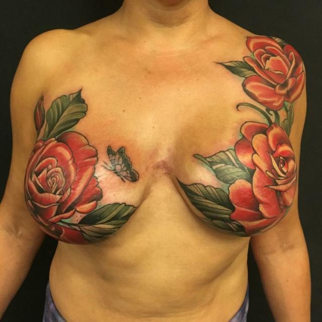 A Look at Some Inspiring Mastectomy Tattoos