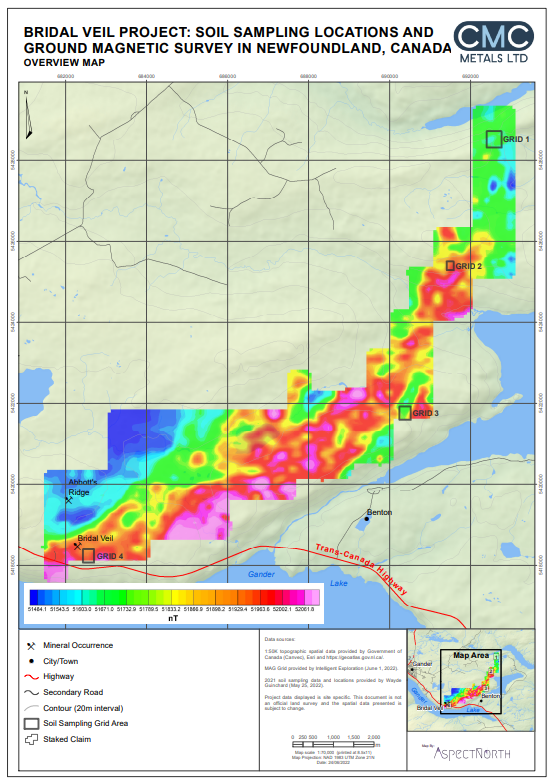 CMC Metals Ltd., Tuesday, July 19, 2022, Press release picture