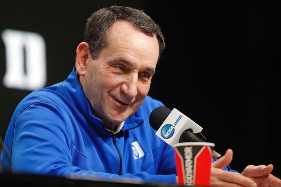 Coach K.