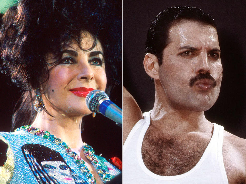 Why Elizabeth Taylor Got Famously Real About Sex At The Freddie Mercury Tribute Concert In 1992