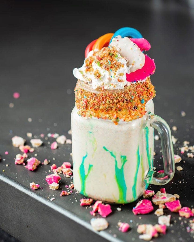 The Fruity Pebbles shake at The Lola AZ in Glendale.