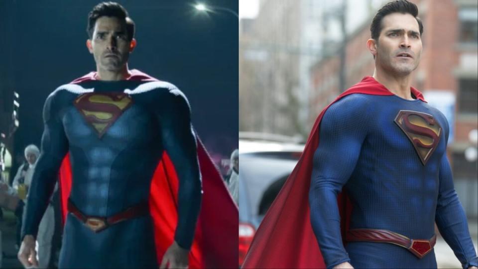 Tyler Hoechlin as Superman in the CW's Superman and Lois.