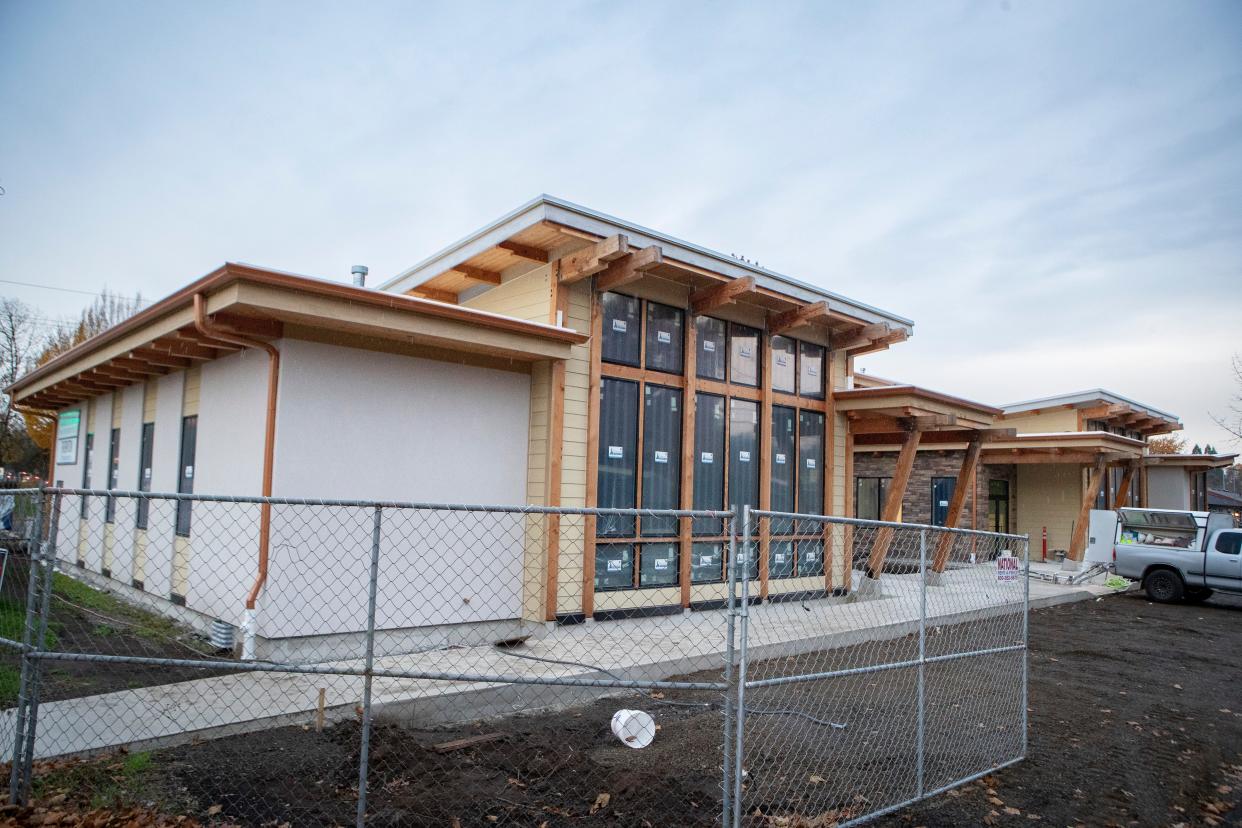 New dental offices are going in where the old Key Bank used to be at the intersection of East 30th Avenue and Hilyard Street in South Eugene.