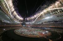 <p>In displays of choreography, music, light, and, yes, fireworks, the Winter Games celebrate Italian culture. Memorable moments include <a href="http://edition.cnn.com/2006/SPORT/02/10/olympics.ceremony/" rel="nofollow noopener" target="_blank" data-ylk="slk:North and South Korea marching together;elm:context_link;itc:0;sec:content-canvas" class="link ">North and South Korea marching together</a> in unity, and a eulogy for peace by Yoko Ono. </p>