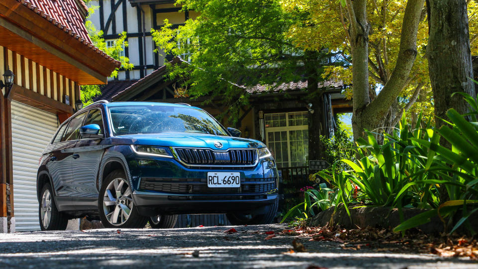 把握夏天的尾巴，開 Škoda Kodiaq 上武嶺賞銀河享受夏夜晚風