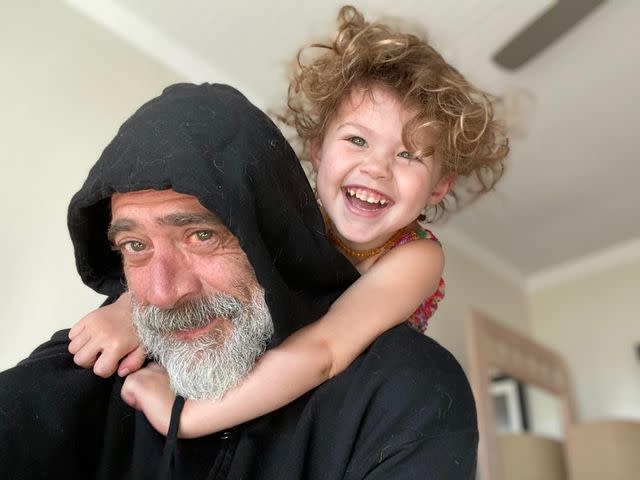 <p>Jeffrey Dean Morgan Instagram</p> Jeffrey Dean Morgan with his daughter George Virginia Morgan.