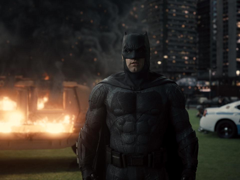 Ben Affleck plays Batman in "Zack Snyder's Justice League."