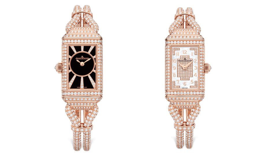 Jaeger-LeCoultre Reverso One Cordonnet Jewelry Watch - Credit: Jaeger-LeCoultre