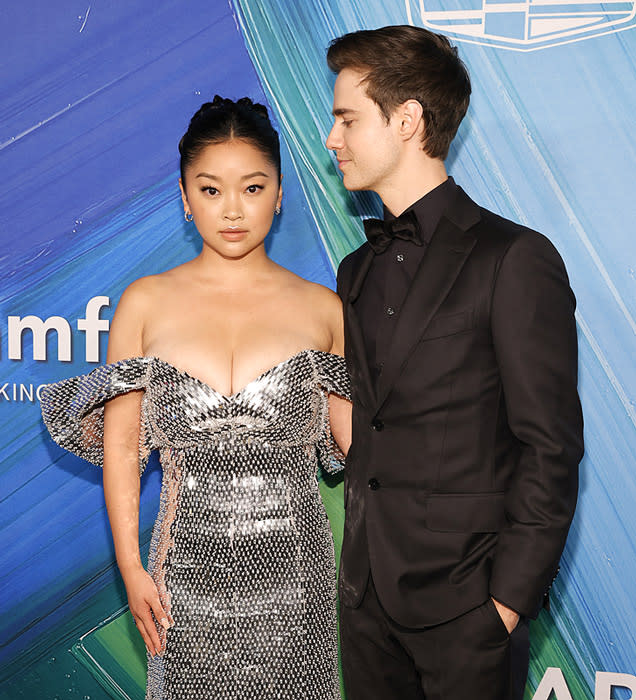 lana condor y anthony de la torre