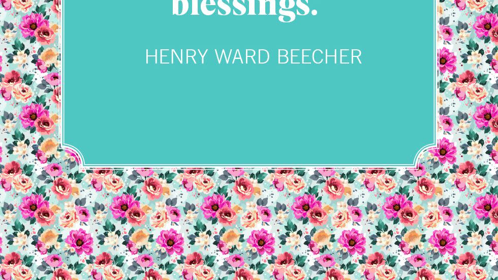 gratitude quotes henry ward beecher